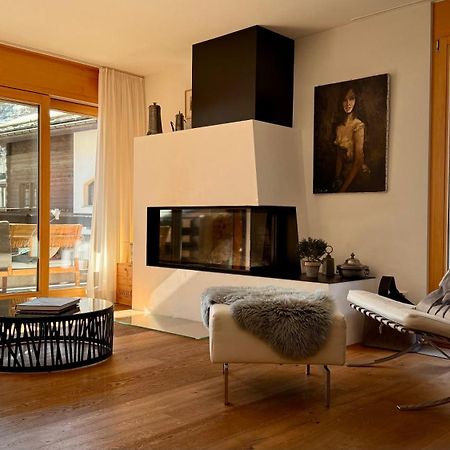 Stylish Home With Matterhorn View In The Center Zermatt Exterior foto